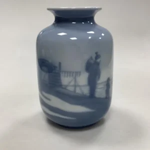 Bing und Grondahl Vase mit Motiv aus Grönland Nr. 719/5463