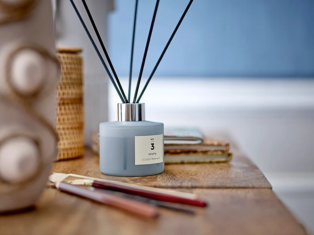 Bloomingville, NO. 3 - Santal Fig Scent Diffuser, Blue, Duftflüssigkeit