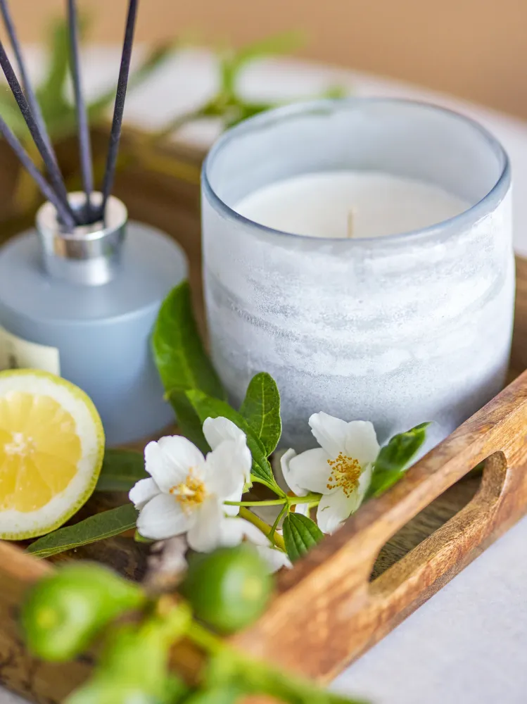 Bloomingville, NO. 3 - Santal Fig Scent Diffuser, Blue, Duftflüssigkeit