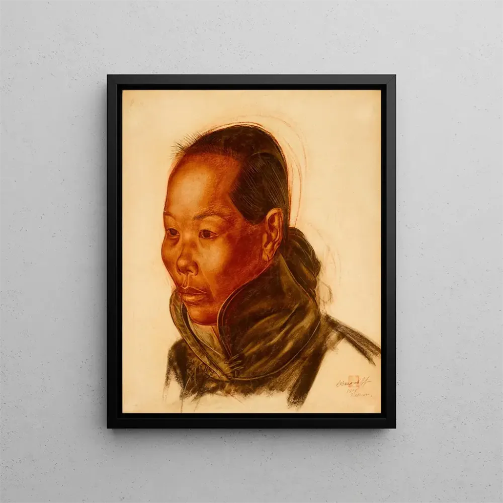 Chinesisches Frauen-Gemälde - Alexandre Iacovleff | Kunstdruck
