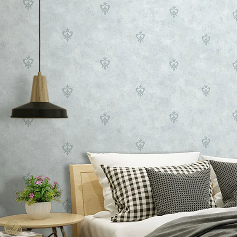20,5" x 31' Vintage-Tapete für die Gästezimmerdekoration mit Damast-Design natürlichen Farben Clearhalo