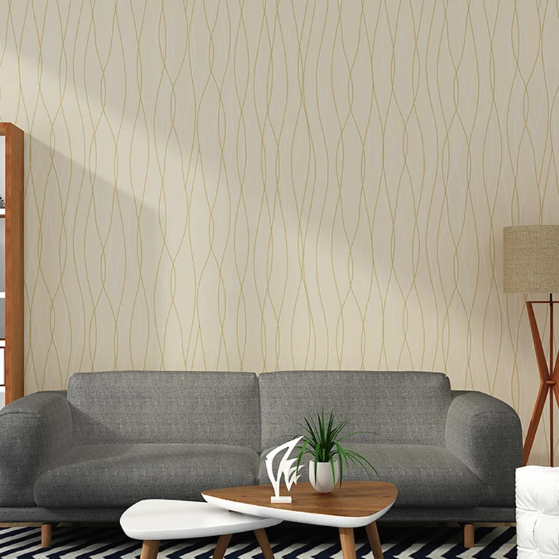 Abstrakte Netztapetenrolle, zeitgenössische Vinyl-Wanddekoration für das Wohnzimmer Clearhalo