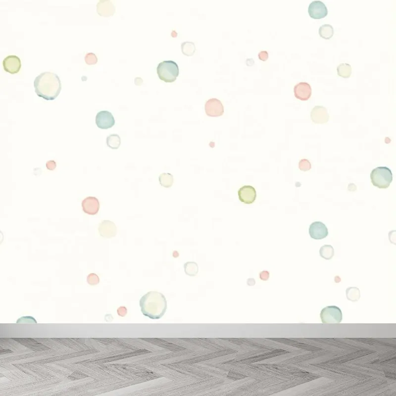 Cartoon-Blasen-Wandaufkleber für Babyzimmer, Wanddekoration individueller Größe Beige Clearhalo