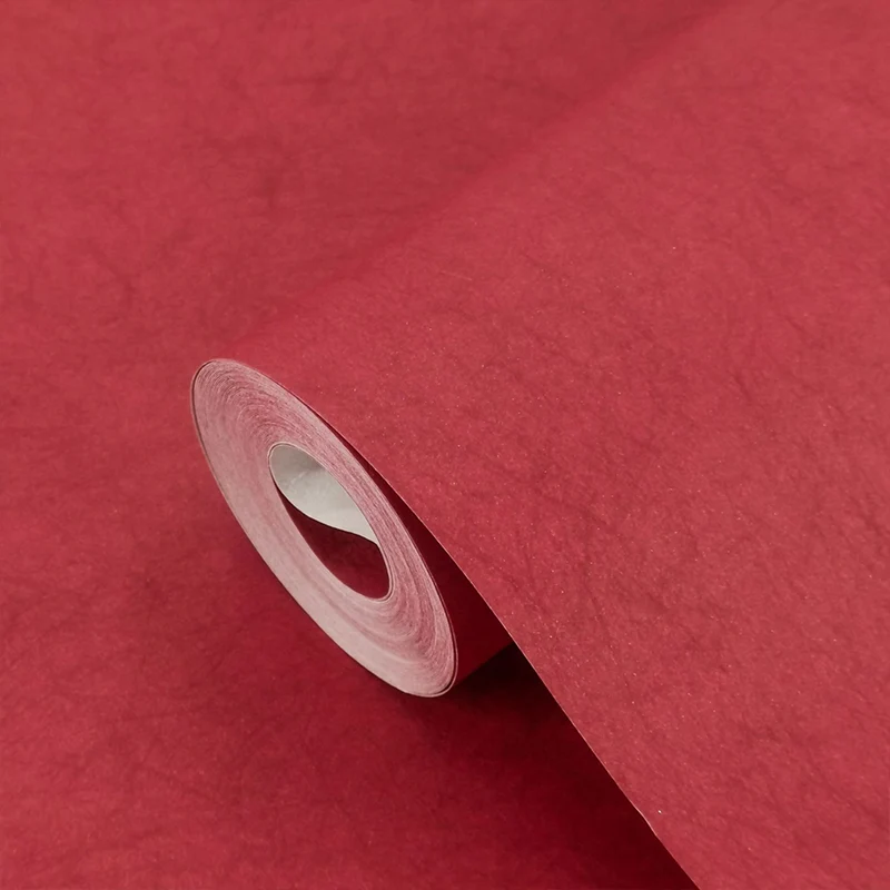 Einfarbige Tapetenrolle, Wanddekoration aus Vliesstoff dunkler Farbe, wasserfest, 54,2 m² Clearhalo