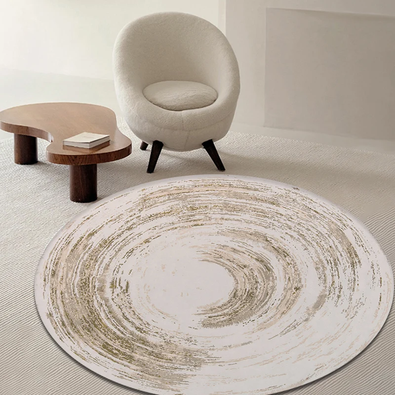 Einzigartiger mehrfarbiger modernistischer Teppich, abstrakter Polyester-Teppich, waschbarer, haustierfreundlicher, rutsch...