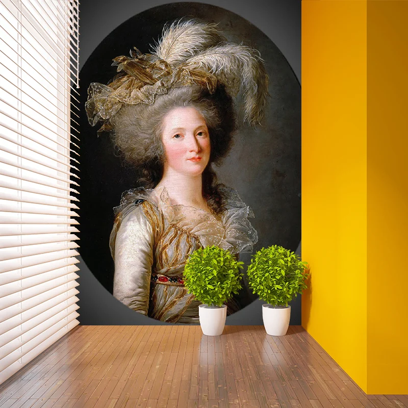 Elisabeth De France Portrait Murals Glatte Wandverkleidung aus der viktorianischen Zeit für Ihr Zuhause Clearhalo