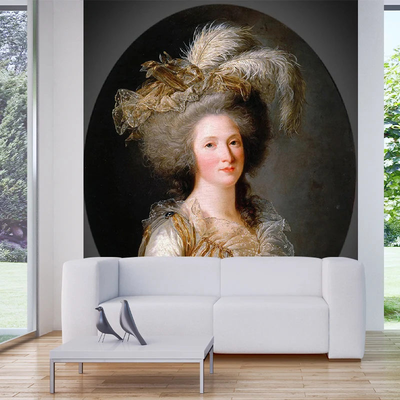 Elisabeth De France Portrait Murals Glatte Wandverkleidung aus der viktorianischen Zeit für Ihr Zuhause Clearhalo