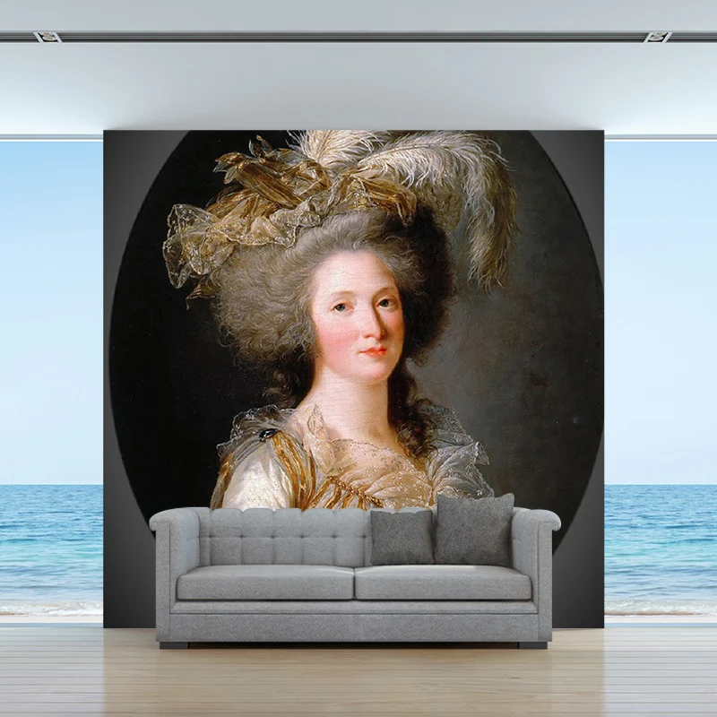 Elisabeth De France Portrait Murals Glatte Wandverkleidung aus der viktorianischen Zeit für Ihr Zuhause Clearhalo