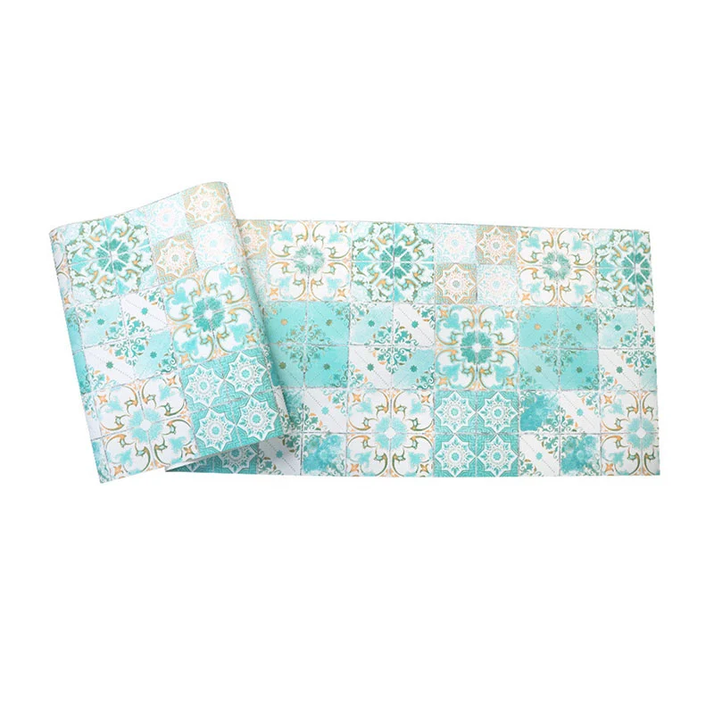 Ethnische Boho-Fliesen-Selbstklebende Tapete frischer, wasserfester Farbe Clearhalo