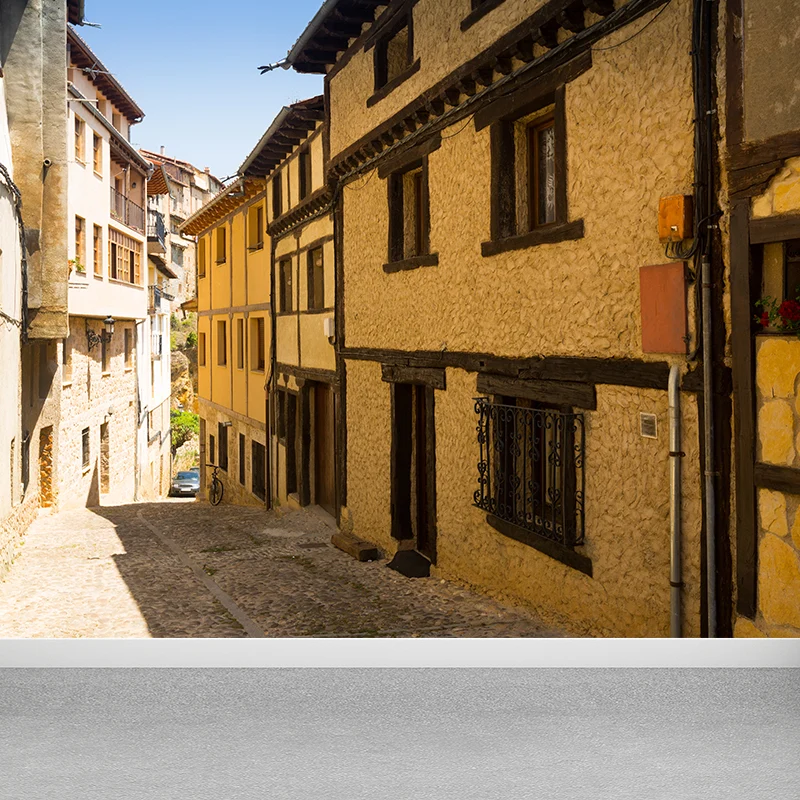 Extra große Stadtlandschafts-Wandtapete, dekorative moderne Wohnzimmer-Wandverkleidung Clearhalo