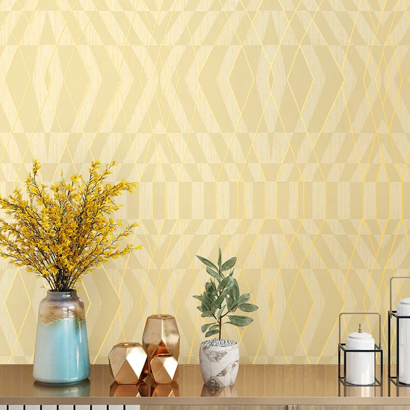 Farbblock-Wandkunst-Vinyltapete für Wohnzimmerdekoration neutralen Farben, 33 Fuß x 20,5 Zoll Clearhalo