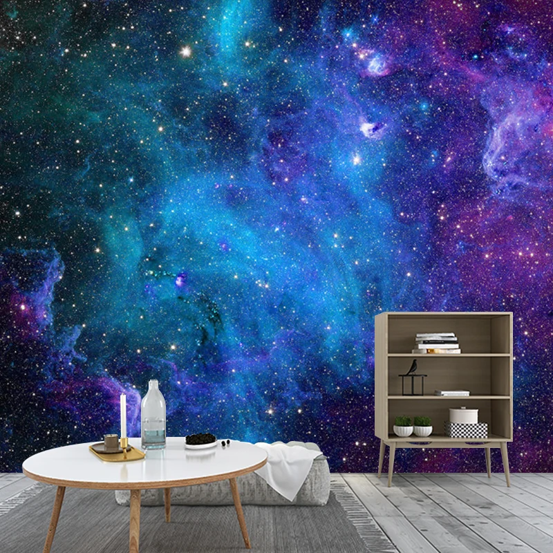 Feuchtigkeitsbeständiges leuchtendes Nebel-Wandbild, individuell bedruckte nordische Wandverkleidung für die Deckendekorat...
