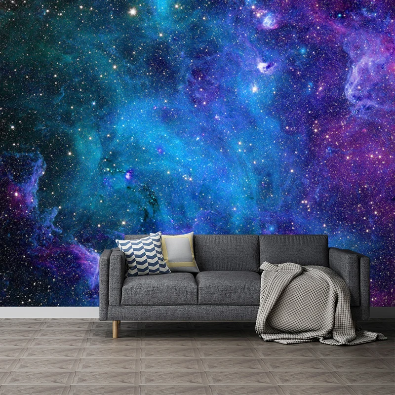 Feuchtigkeitsbeständiges leuchtendes Nebel-Wandbild, individuell bedruckte nordische Wandverkleidung für die Deckendekorat...