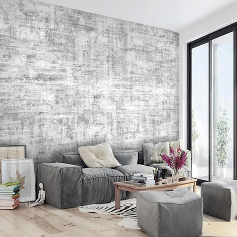 Fleckabweisende Tapete mit Leinenoberfläche, Vliesstoff, minimalistische Wandverkleidung für Akzentwände Clearhalo