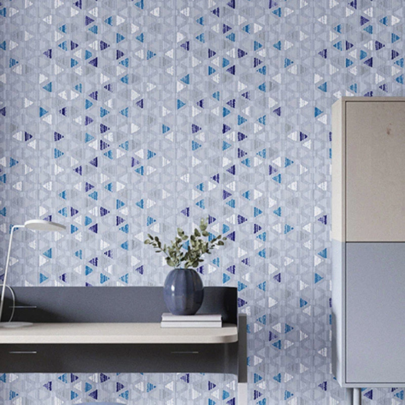 Fleckenabweisende kleine rechteckige Tapete mit Vliesstruktur, einfache Wandkunst für das Wohnzimmer Clearhalo