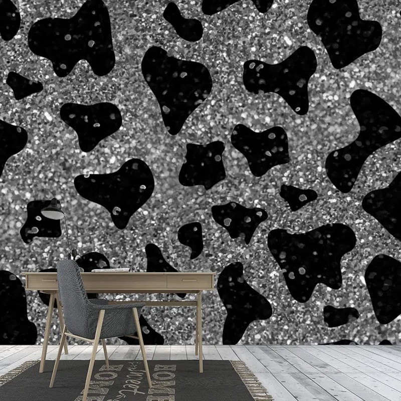 Folientapete leuchtenden Farben, Spitzenmuster, moderne wasserfeste Wandkunst für Schlafzimmer Clearhalo