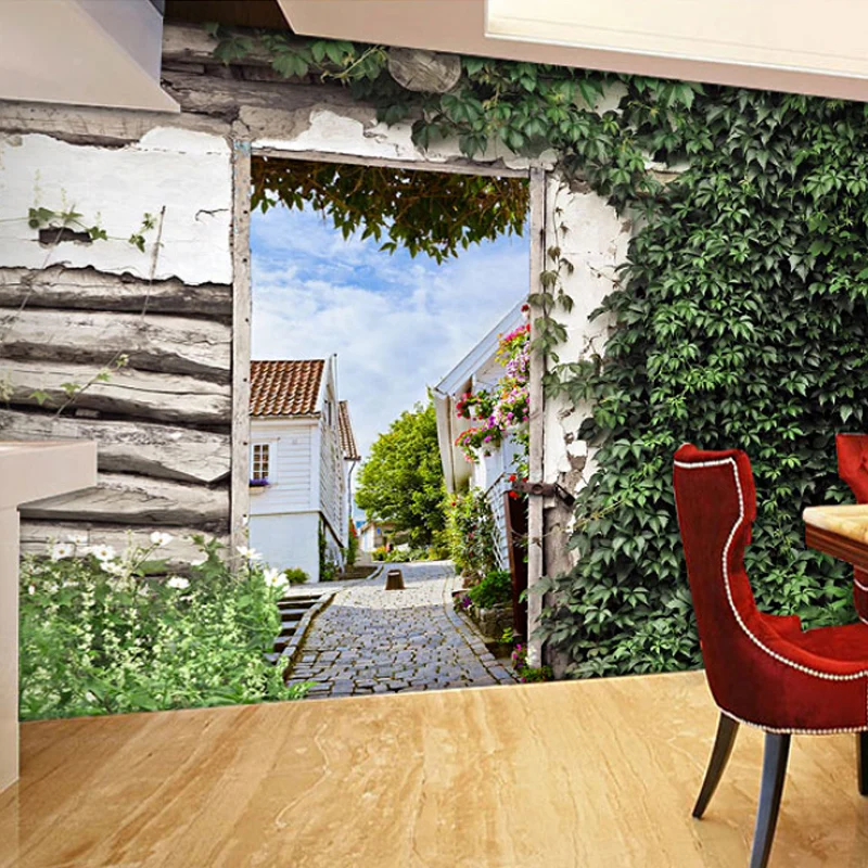 Fototapete mit grünen Pflanzen, schmutzabweisende Wandverkleidung sanftem Grün für Cafés Clearhalo