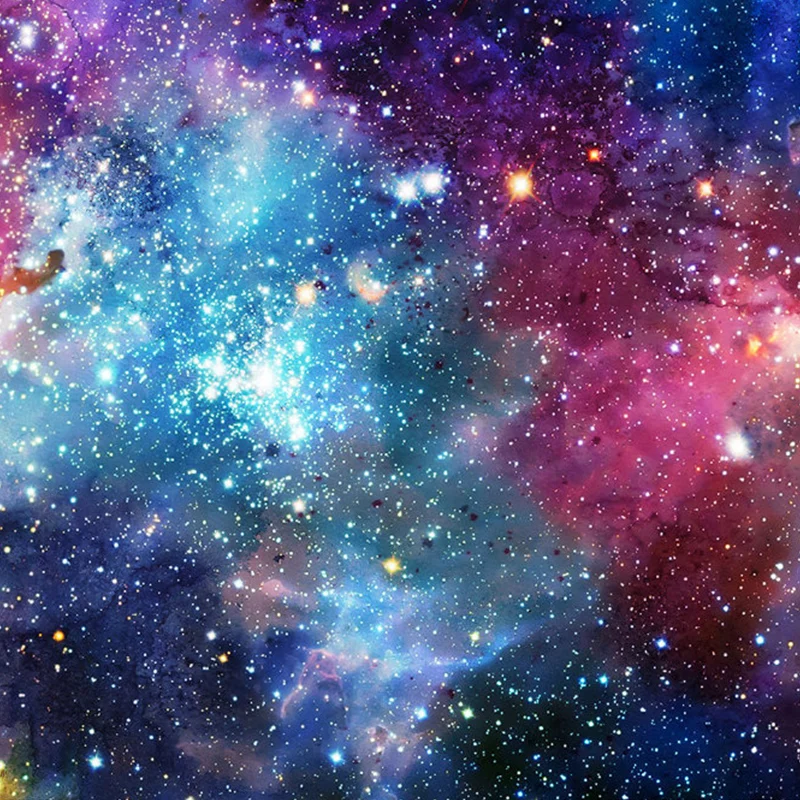 Galaxy-Wandbild, feuchtigkeitsbeständiger Wandbelag für die Wohnzimmerdekoration Clearhalo