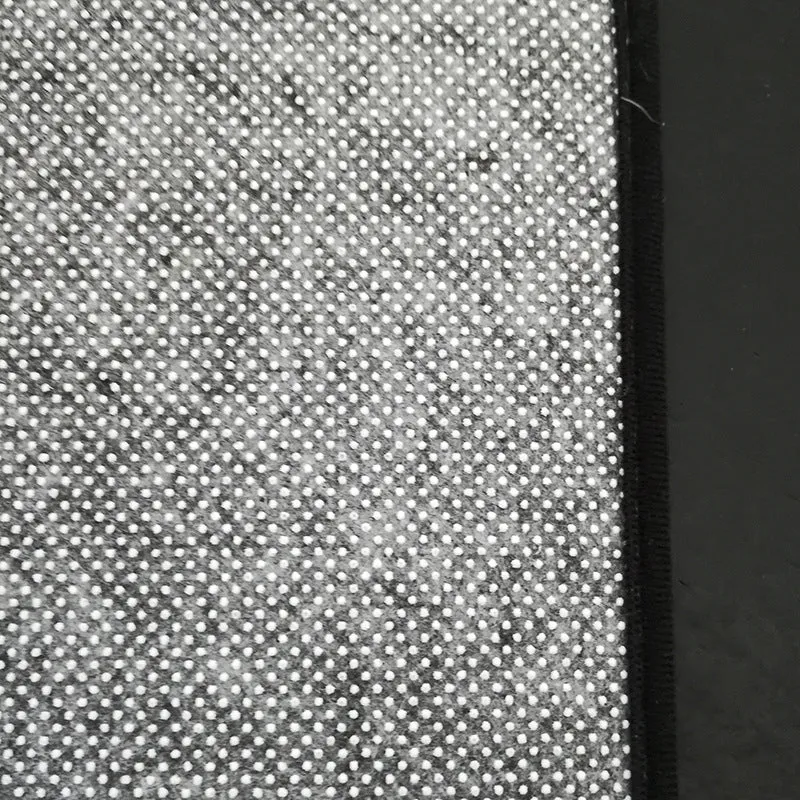 Grauer Kinderzimmerteppich, Kindertier, Katze, lustiges Ausdrucksmuster, Teppich, schmutzabweisender Polyester-Teppich Cle...