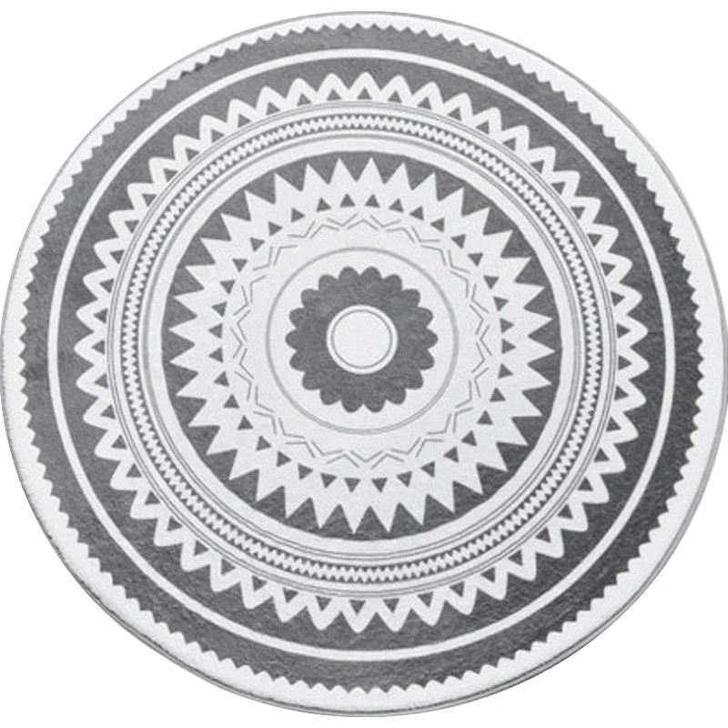 Heller, sonnenblumengemusterter Teppich aus Polypropylen, moderner Teppich, haustierfreundlicher Teppich für das Wohnzimme...