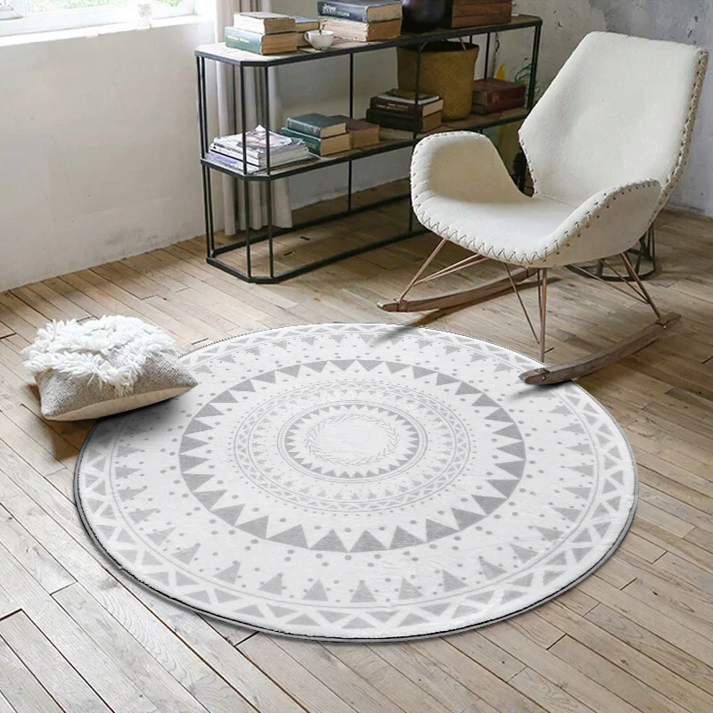 Heller, sonnenblumengemusterter Teppich aus Polypropylen, moderner Teppich, haustierfreundlicher Teppich für das Wohnzimme...
