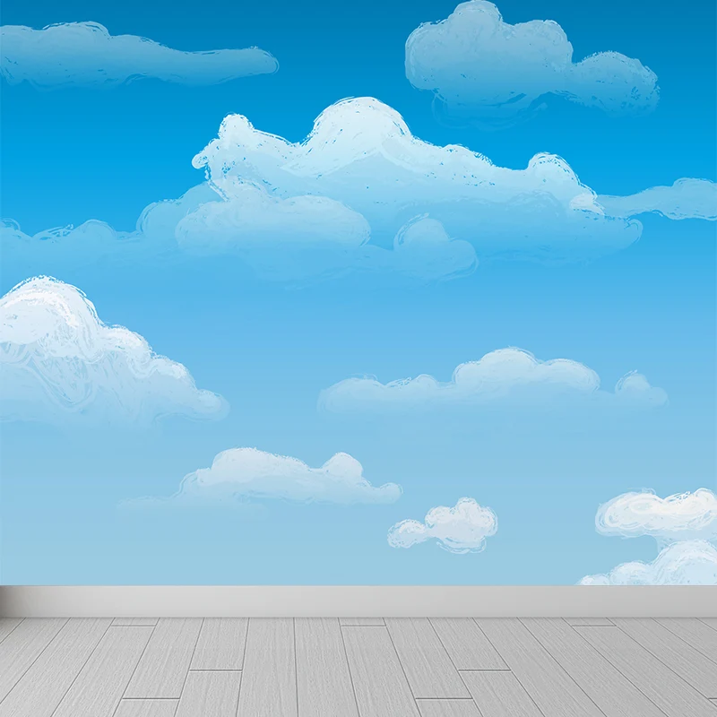 Illustration abstraktes Wandbild für Wohnzimmer, Pastellfarbe, individuelle Größe erhältlich Clearhalo