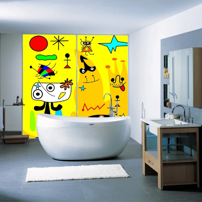 Illustration Fantasy Murals Tapete Extra große Wanddekoration für Kinderzimmer, nach Maß gefertigt Clearhalo