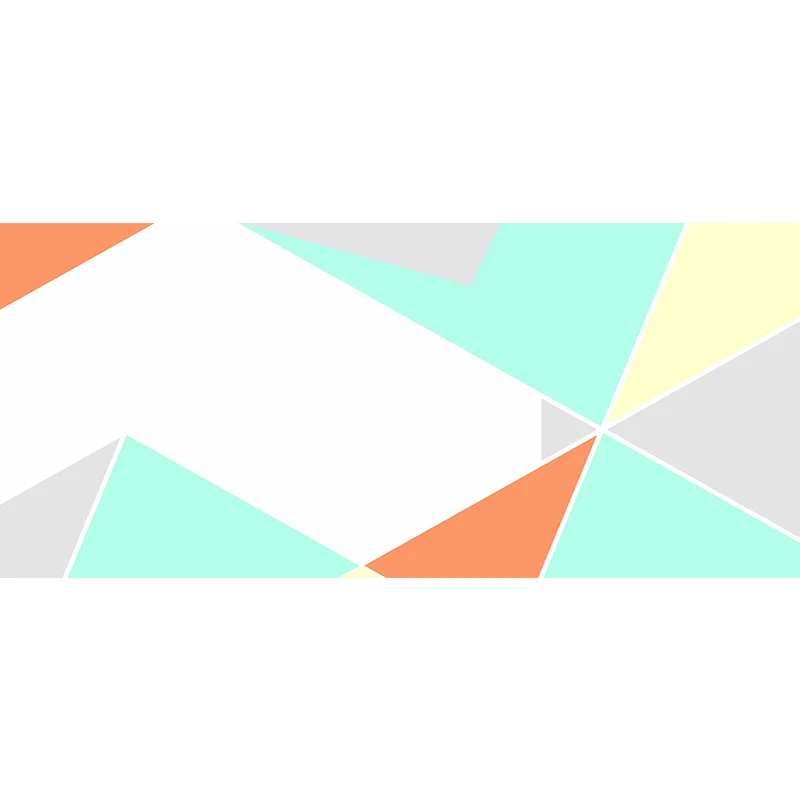 Illustrations-Geometrie-Wandbilder Originalgröße, Wandverkleidung für Wohnzimmer, nach Maß Clearhalo