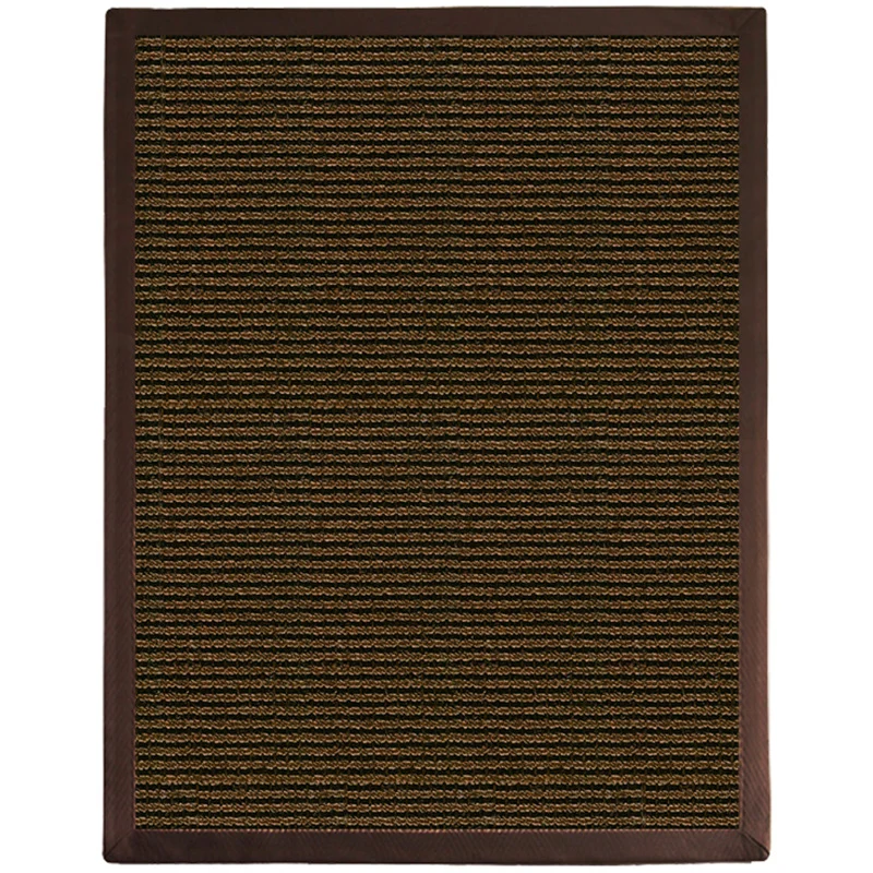 Japanischer einfarbiger Teppich, mehrfarbiger Jute-Teppich, Naturfasern, rutschfester Teppich für das Wohnzimmer Clearhalo