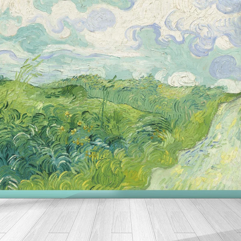 Klassische Ölgemälde-Wandmalerei Pastellfarben, dekorative Wandkunst für das Wohnzimmer Clearhalo