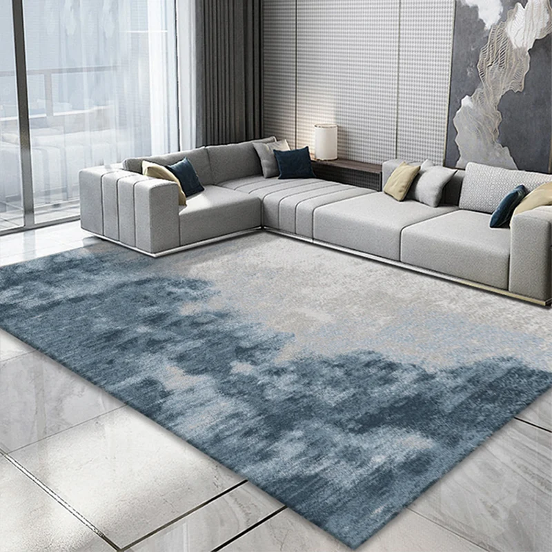 Klassischer abstrakter Teppich, mehrfarbig, Steampunk-Teppich, Baumwollmischung, rutschfeste Rückseite, pflegeleichter Tep...