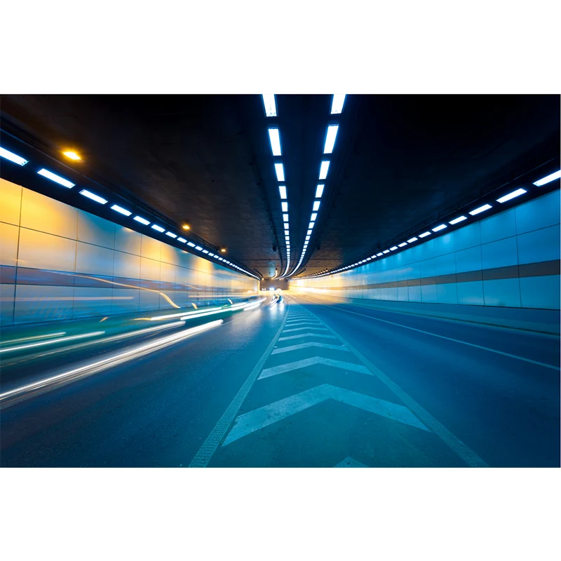 Kreativer Tunnel-Wandaufkleber, pastellfarben, wasserfester Wandbelag für Badezimmer Clearhalo