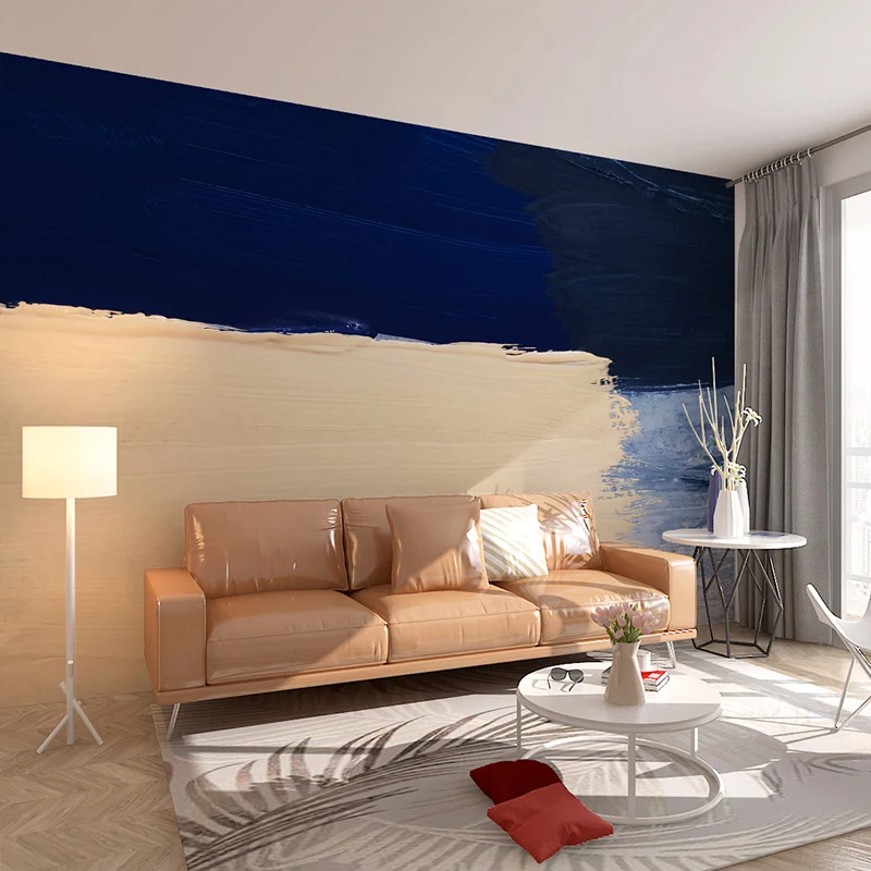 Kunstdekor-Wandbilder, Vliesstoff, strukturiert, nordisch, minimalistisch, Graffiti-Wandverkleidung für Wohnzimmer Clearhalo