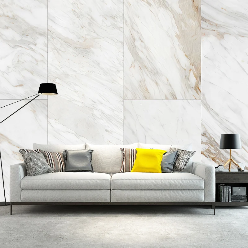 Minimalistisches Marmor-Wandbild grauer Wohnzimmer-Wandkunst, personalisierte Größe verfügbar Clearhalo
