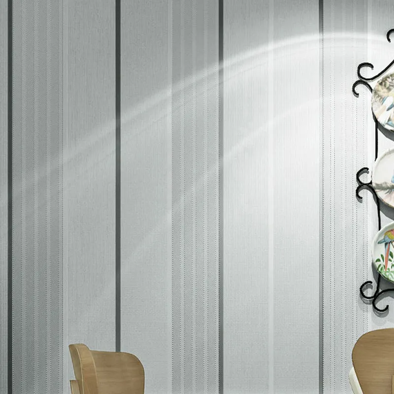 Moderne Streifentapete und einfaches, nicht geklebtes Vlies, 33 Fuß x 20,5 Zoll Clearhalo