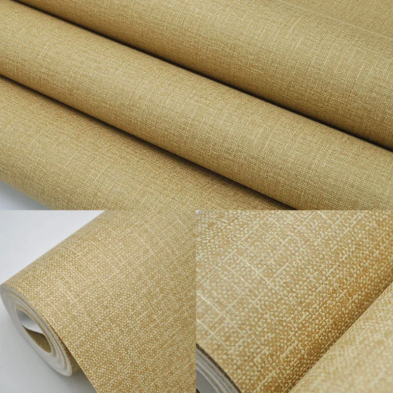 Nicht geklebte Tapete mit rein heller Leinenfarbe und geprägtem Granulat, 31' L x 20,5" B Clearhalo