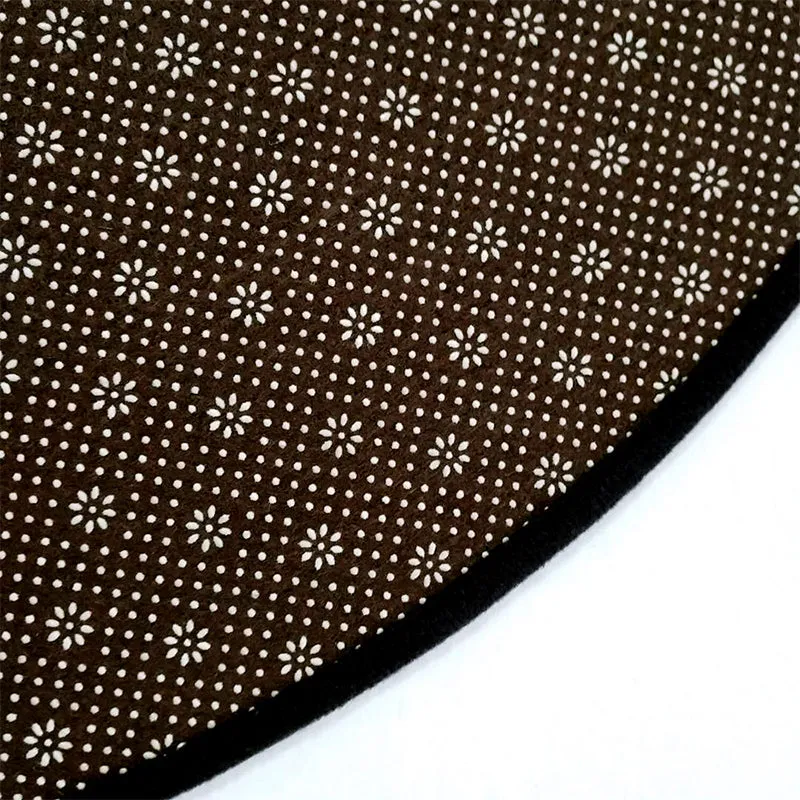 Niedlicher Kinderteppich Grau und Braun mit Tierbären-Geometriemuster, schmutzabweisender Teppich aus Polyester für das Ki...