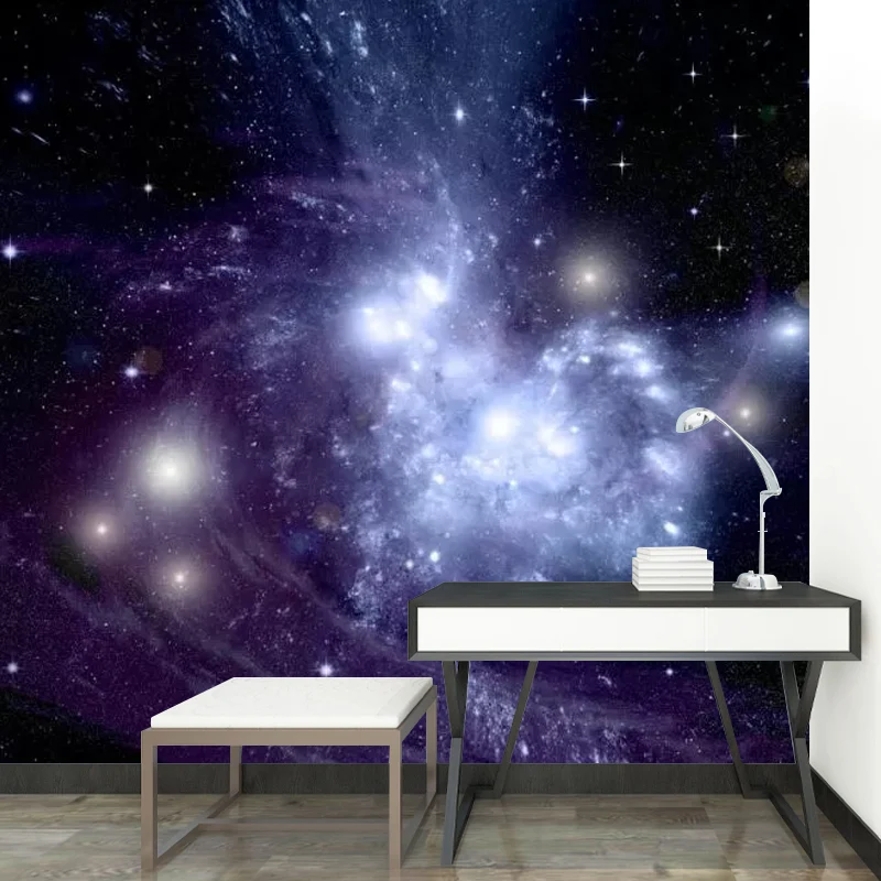Originaler Nebel-Wandaufkleber für Heimdekoration, minimalistische Wandkunst, personalisierte Größe erhältlich Clearhalo