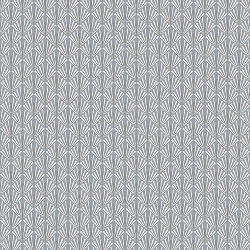 Rautenblatt-Druck-Tapetenrolle, schlichter Stil, selbstklebende Schlafzimmer-Wanddekoration, 61,4 m² Clearhalo