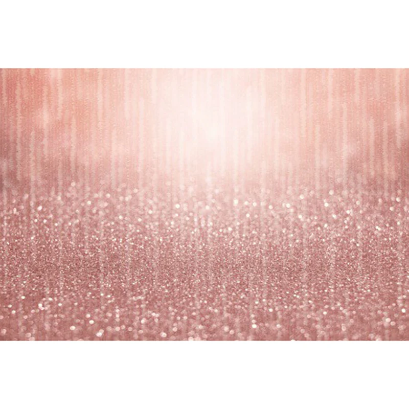 Schlichter, moderner Teppich mit rosa Glitzermuster, waschbarer Polyester-Teppich mit rutschfester Rückseite für die Heimd...
