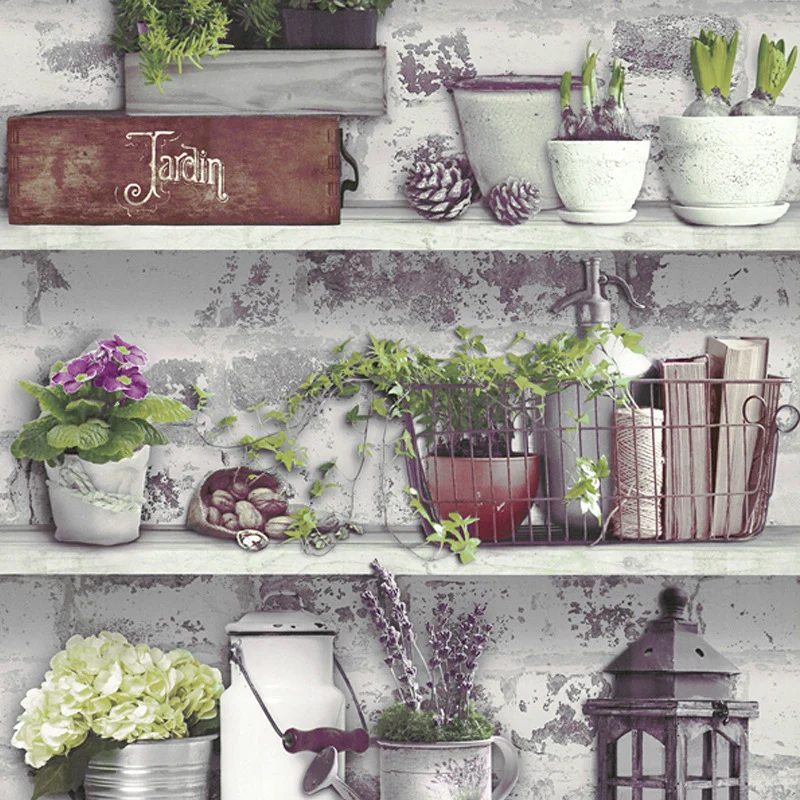 Tapete ohne Kleister von Fresh Plants Store, 20,5 Zoll x 33 Fuß, Pastellviolett Clearhalo