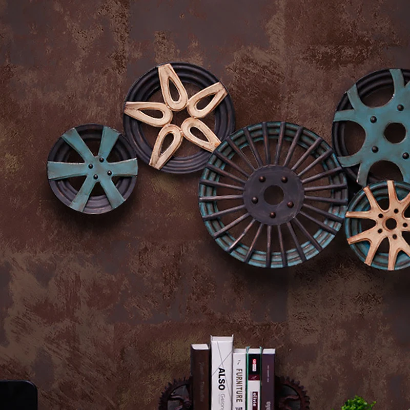 Tapete im Retro-Stil mit gesprenkeltem Zement, nicht verklebt, 50 m². Wanddekoration Clearhalo