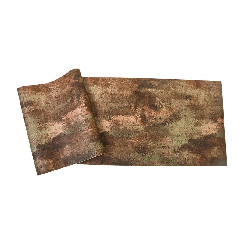 Vinyl-Wanddekoration, nicht geklebte Zementtapetenrolle Pastellgrün für Akzentwände Clearhalo