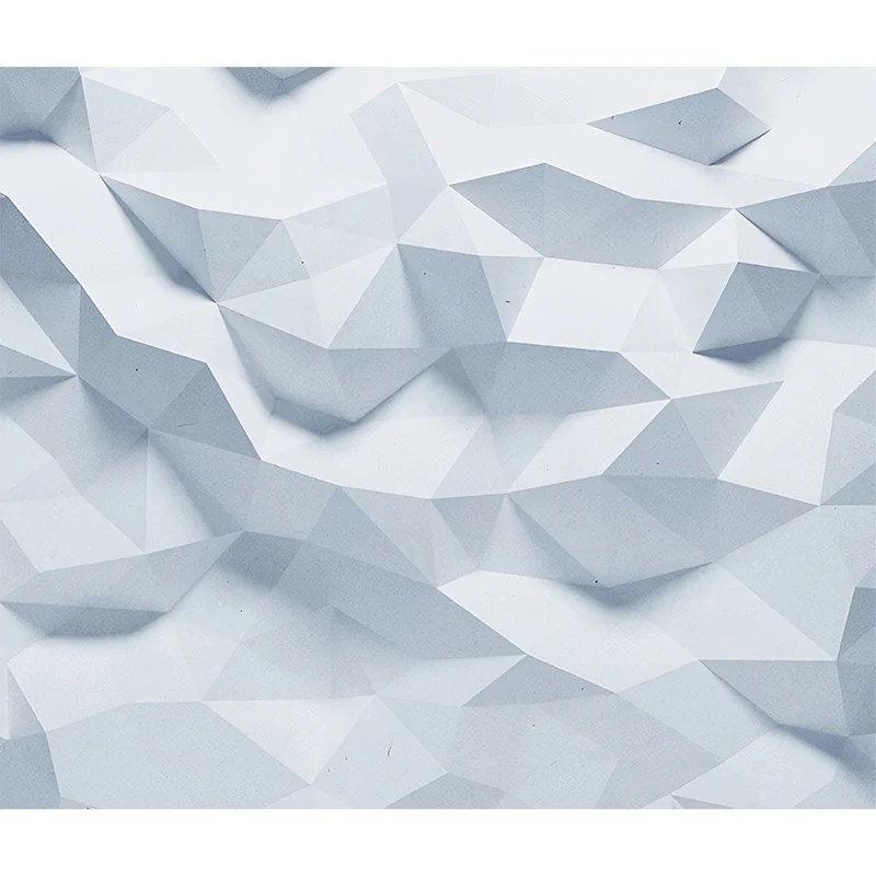 Vollständige Wandbilder für die Galerie, 3D-Wandverkleidung mit unregelmäßigen Geometrien industriellen Farben, schmutzabw...