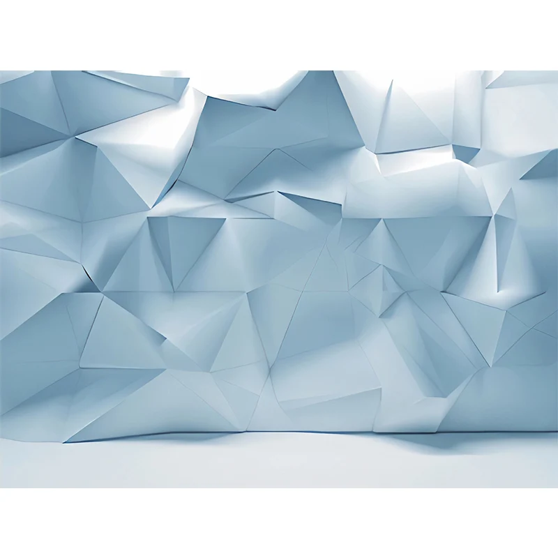 Vollständige Wandbilder für die Galerie, 3D-Wandverkleidung mit unregelmäßigen Geometrien industriellen Farben, schmutzabw...