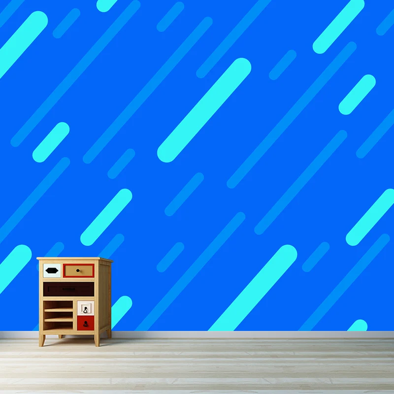 Wandbild mit geometrischen Formen hellen Farben, schmutzabweisend, moderne Wohnzimmer-Wandkunst, nach Maß gefertigt Clearhalo