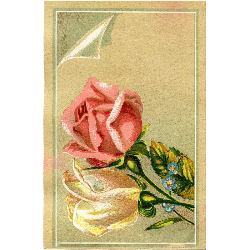 Wandtapete für Mädchen im zeitgenössischen Stil, rosafarbene Wandverkleidung mit blühendem Blumenmuster Clearhalo