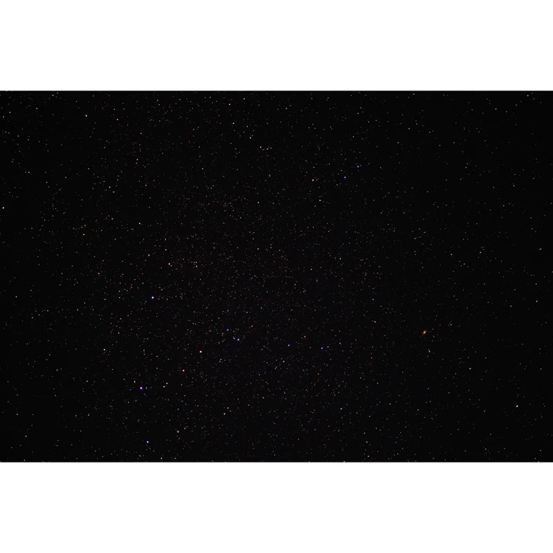 Zeitgenössisches Fotodruck-Wandbild „Schwarze Nacht und Sternenhimmel“, optionale Größe Clearhalo