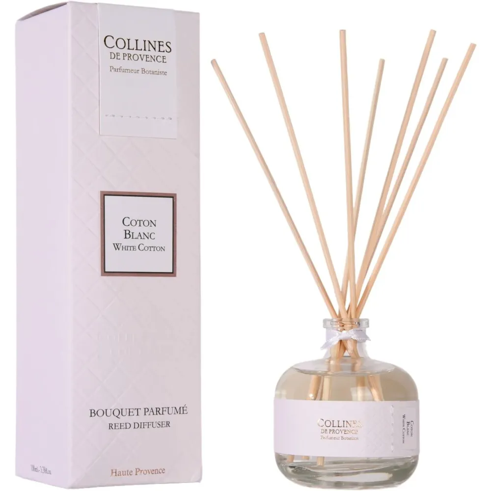 Collines de Provence Couture Weiße Baumwolle Raumduft