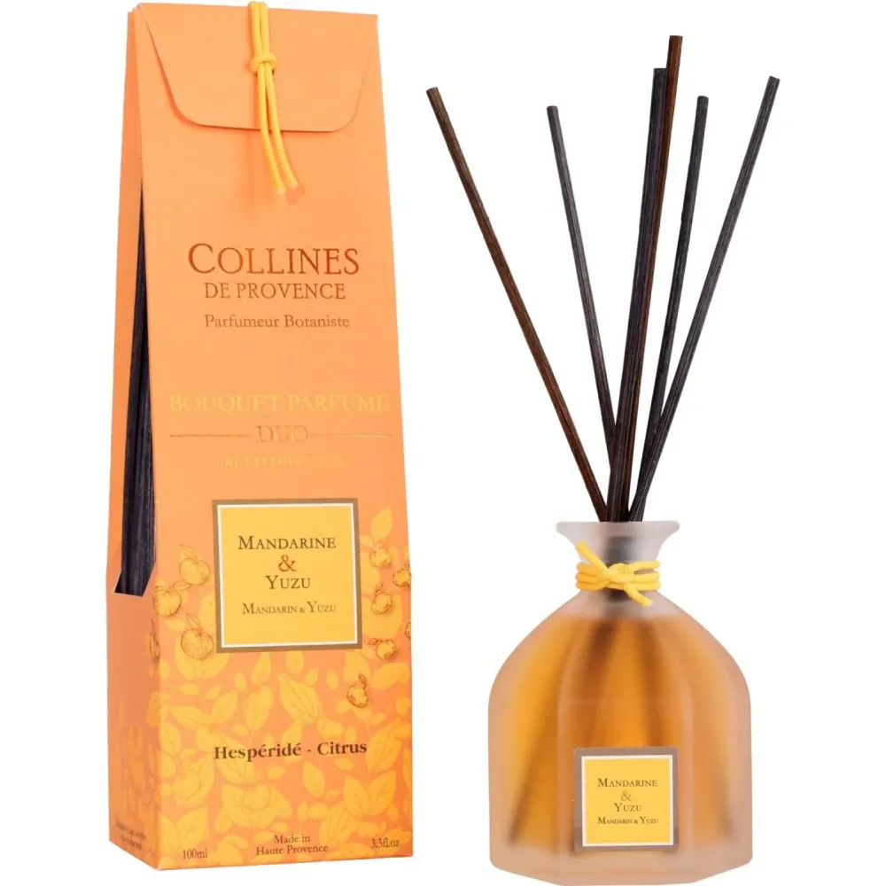 Collines de Provence Duos Parfumés Mandarine & Yuzu Raumduft